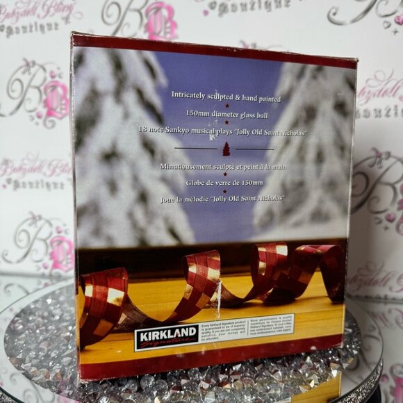 Kirkland Signature Musical Waterglobe with revolving base 2000s - Picture 2 of 5